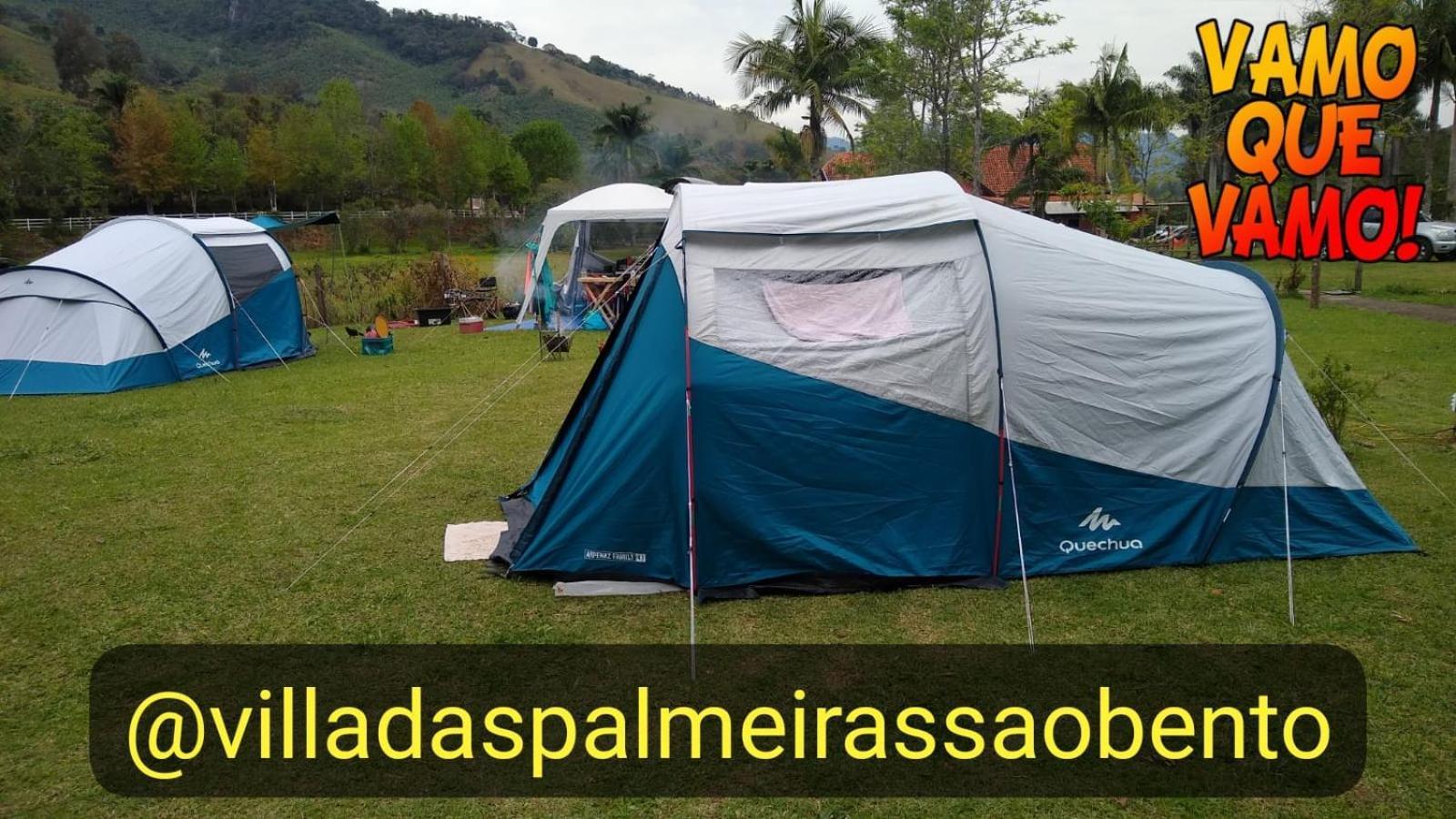 Villa Das Palmeiras Chales & Camping São Bento do Sapucaí Eksteriør billede